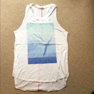 Sundry bird racer back tank